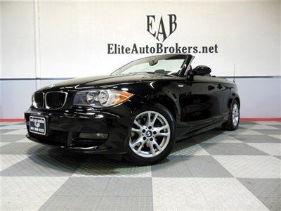 2008 bmw 128i convertible 34k mi-carfax certified