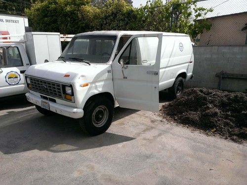 1987 ford econoline e350 van automatic see video