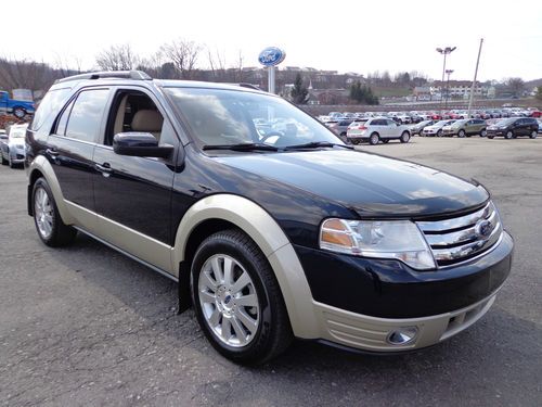 2008 ford taurus x eddie bauer awd 3.5l v6 heated leather 3rd row seating video