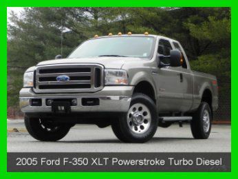 2005 ford f350 xlt extended cab short bed 4wd 4x4 6.0l powerstroke diesel cloth