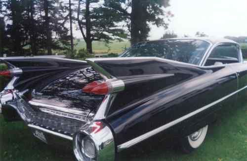 1959 black cadillac series 62 with only 27,000 original miles