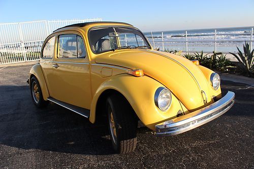 1974 volkswagen beetle base 1.6l