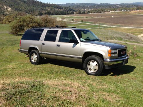 1999 gmc k1500 suburban slt sport utility 4-door 5.7l