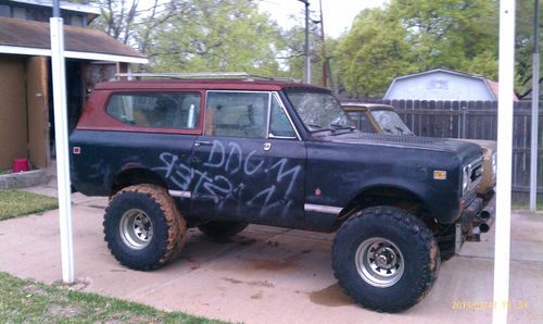 1979 international scout ii (no motor or transmission)