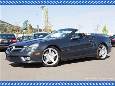 2009 sl550: certified pre-owned at authorized mercedes-benz dealership, superb