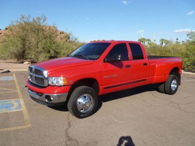 05 3500 1 ton dually 5.9 diesel at 4x4 1 original owner like new condition