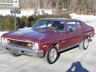 1973 burgundy 383 stroker 3 speed muncie runs &amp; drives great!