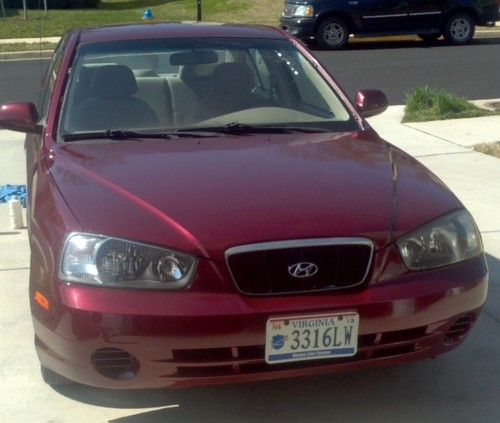 2001 hyundai elantra gls sedan 4-door 2.0l