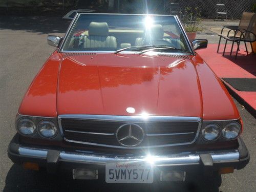 1983 mercedes 380sl ~~ roadster ~~ rust free  ~~ we ship worldwide ~~ florida ~~