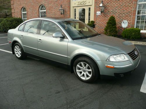 2004 passat tdi gls turbo diesel sunroof leatherette 1-owner 91k miles nice!