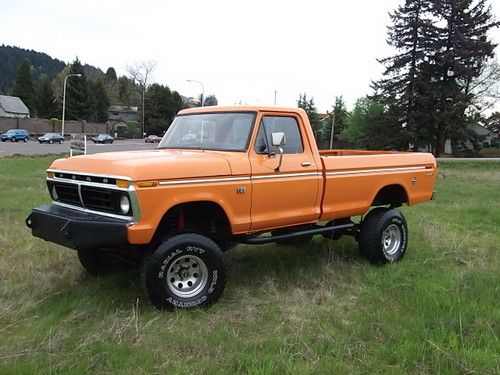 1974 ford super high boy rebuilt  eng and trans i call it the thing rock solid