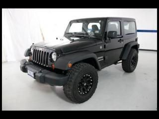 12 wrangler sport, 3.6l v6, automatic, hardtop, aftermarket wheels, 1 owner!