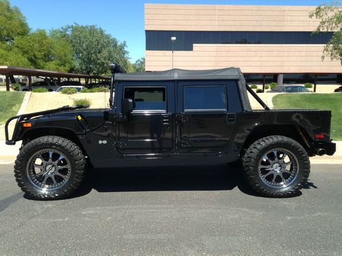 2004 hummer h1 open top 15k miles lots of extras