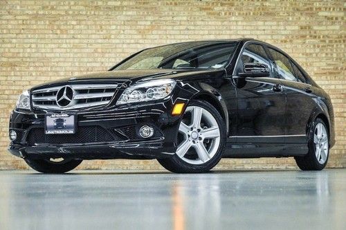 2010 mercedes benz c300 4matic! 1ownr! navigation! rear camera! sport! 14k mi!