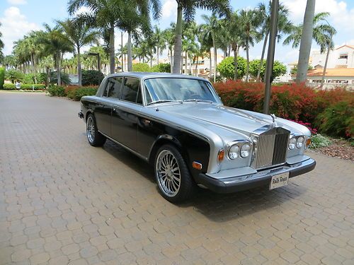 1980 rolls royce silver shadow ii base sedan 4-door 6.7l