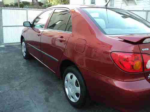 2004 TOYOTA COROLLA CE SEDAN -  PRICE REDUCED-  NO RESERVE AUCTION, image 2