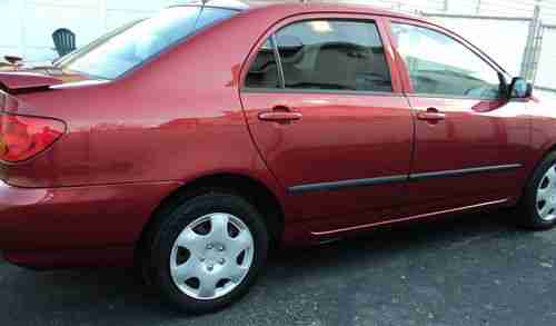 2004 TOYOTA COROLLA CE SEDAN -  PRICE REDUCED-  NO RESERVE AUCTION, image 3