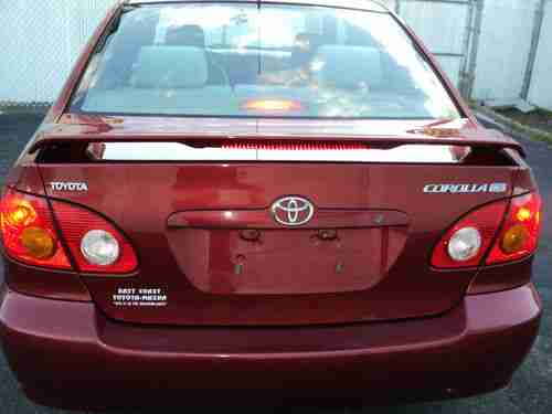 2004 TOYOTA COROLLA CE SEDAN -  PRICE REDUCED-  NO RESERVE AUCTION, image 5