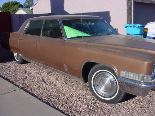 1969 cadillac fleetwood 4 door 472 7.7 l.