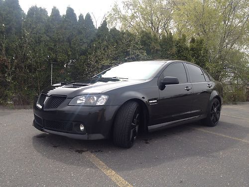 2008 pontiac g8 gt pbm blacked out led tails 20" rims 5% tint leather sunroof