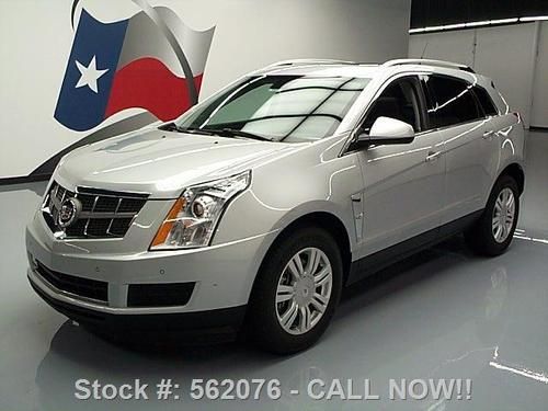 2012 cadillac srx awd lux pano sunroof rear cam 18k mi texas direct auto