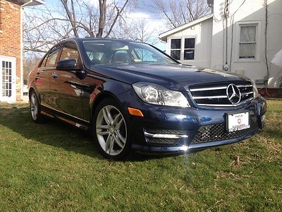 C250 sport, lunar blue metallic, loaded, turbo, 7 speed automatic 2500 mile c