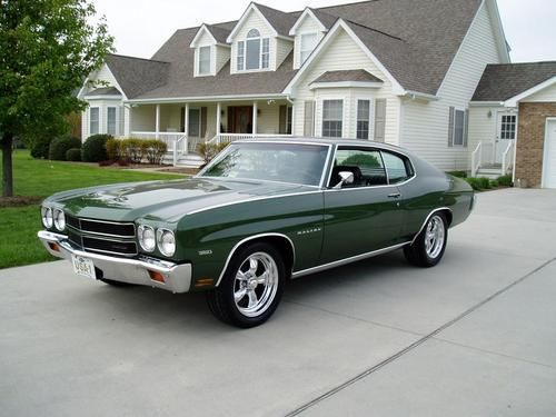 1970 chevrolet chevelle malibu_very rare_350 cid/300 hp _ bucket seats_