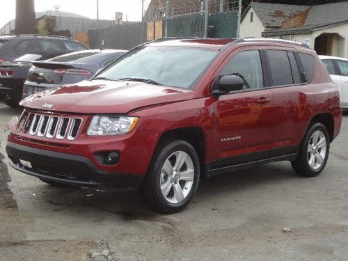 2012 jeep compass sport damaged salvage only 23k miles runs! cooling good l@@k!!