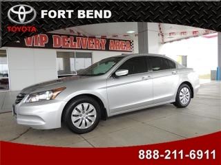 2012 honda accord sdn i4 auto lx abs cruise cd mp3 one owner clean carfax