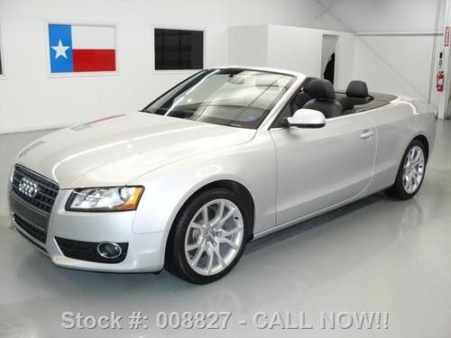 2011 audi a5 2.0t conv automatic turbo 18'' wheels 18k texas direct auto