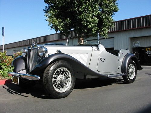 1951 mg td sports car super clean wire wheels barn find super clean