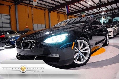 13 bmw 640i gran coupe sport steptronic nav pdc cam entry-drive hud 8k 1-own