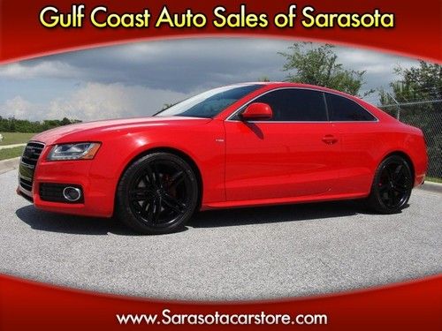 2009 audi a5 1-owner! fl car! nav! carbon fiber! leather! sunroof! clean!