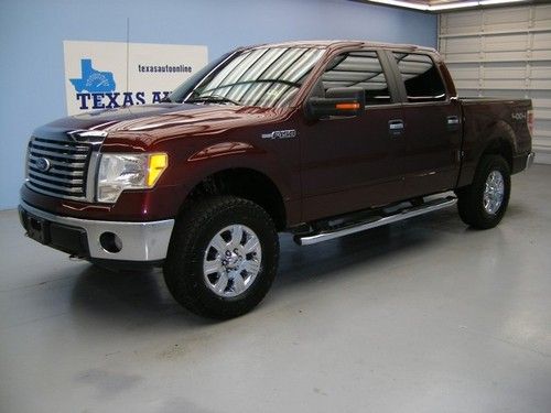 We finance!!!  2010 ford f-150 xlt 4x4 auto crew cab microsoft sync tow 1 owner