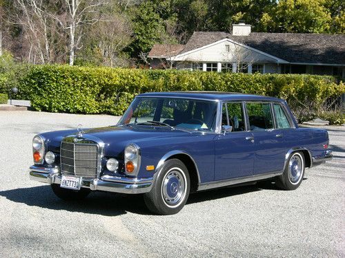 1972 mercedes-benz 600 swb - sunroof - 72k miles