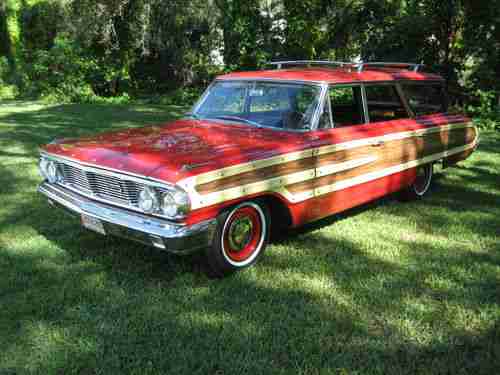 1964 FORD COUNTRY SQUIRE WAGON, US $44,900.00, image 15