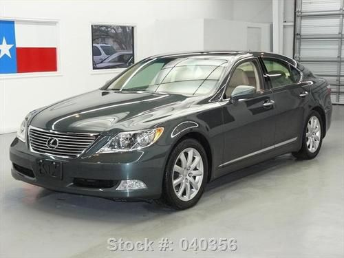 2007 lexus ls460 sunroof nav advanced park pkg only 49k texas direct auto