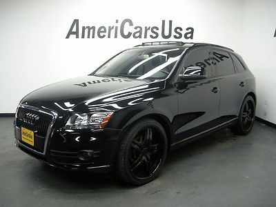 2010 q5 premium awd 22" wheels carfax certified super sharp one florida owner