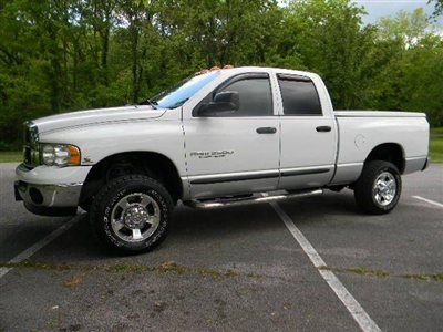 2005 dodge ram 2500 quad cab 4x4 slt cummins turbo d.thunder road.a cut above!