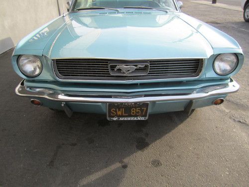 1966 mustang coupe 200 ci with automatic and ac   sprint 200