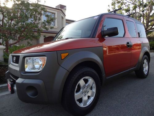2003 honda element ex suv 1 owner carfax certified low mileage no reserve