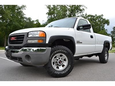 2006 gmc sierra 3500 regular cab 4x4 diesel hard to find