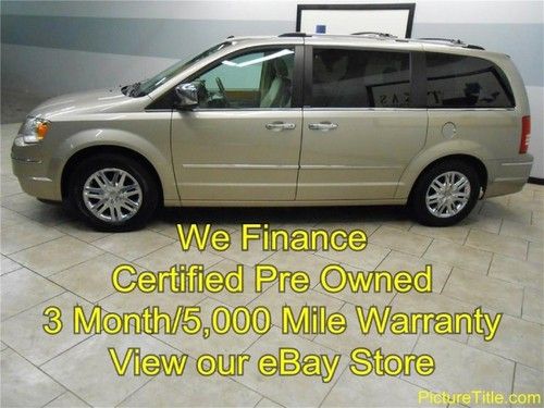 08 certified warranty gps navi tv dvd leather heated seats 3rd row