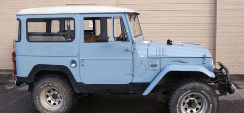 1969 toyota fj40 4wd fj 40 landcruiser original 6 cyl runs well ~ no reserve!