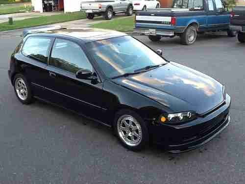 1995 CIVIC SI HATCHBACK 215HP ALL MOTOR B16 TYPE R HONDATA SUPER CLEAN integra, US $6,500.00, image 5