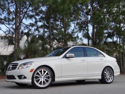 2010 mercedes c350 * no reserve * premium amg sport package 19" rims mint!