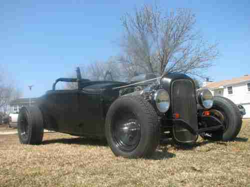 1931 HENRY FORD ROADSTER ALL STEEL HOT RAT STREET ROD CUSTOM  DRAG NOSTALGIA, US $15,500.00, image 9