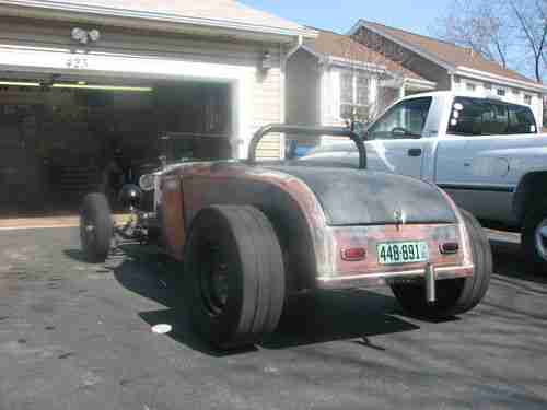 1931 HENRY FORD ROADSTER ALL STEEL HOT RAT STREET ROD CUSTOM  DRAG NOSTALGIA, US $15,500.00, image 13