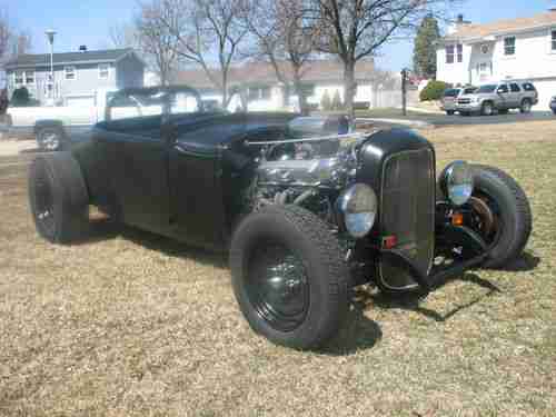 1931 HENRY FORD ROADSTER ALL STEEL HOT RAT STREET ROD CUSTOM  DRAG NOSTALGIA, US $15,500.00, image 20