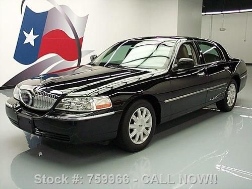 2011 lincoln town car signature ltd htd leather 33k mi texas direct auto